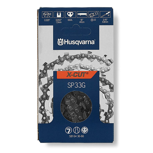 Husqvarna X-Cut SP33G 16 Inch Chainsaw Chain