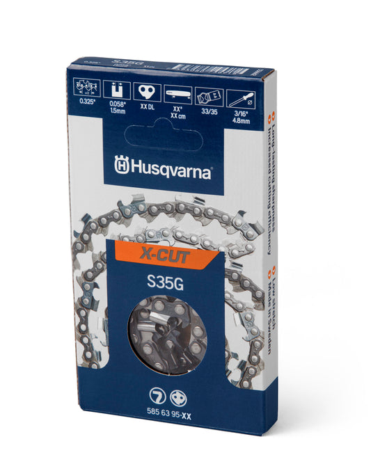 Husqvarna 18 Inch X-CUT S35G Chainsaw Chain