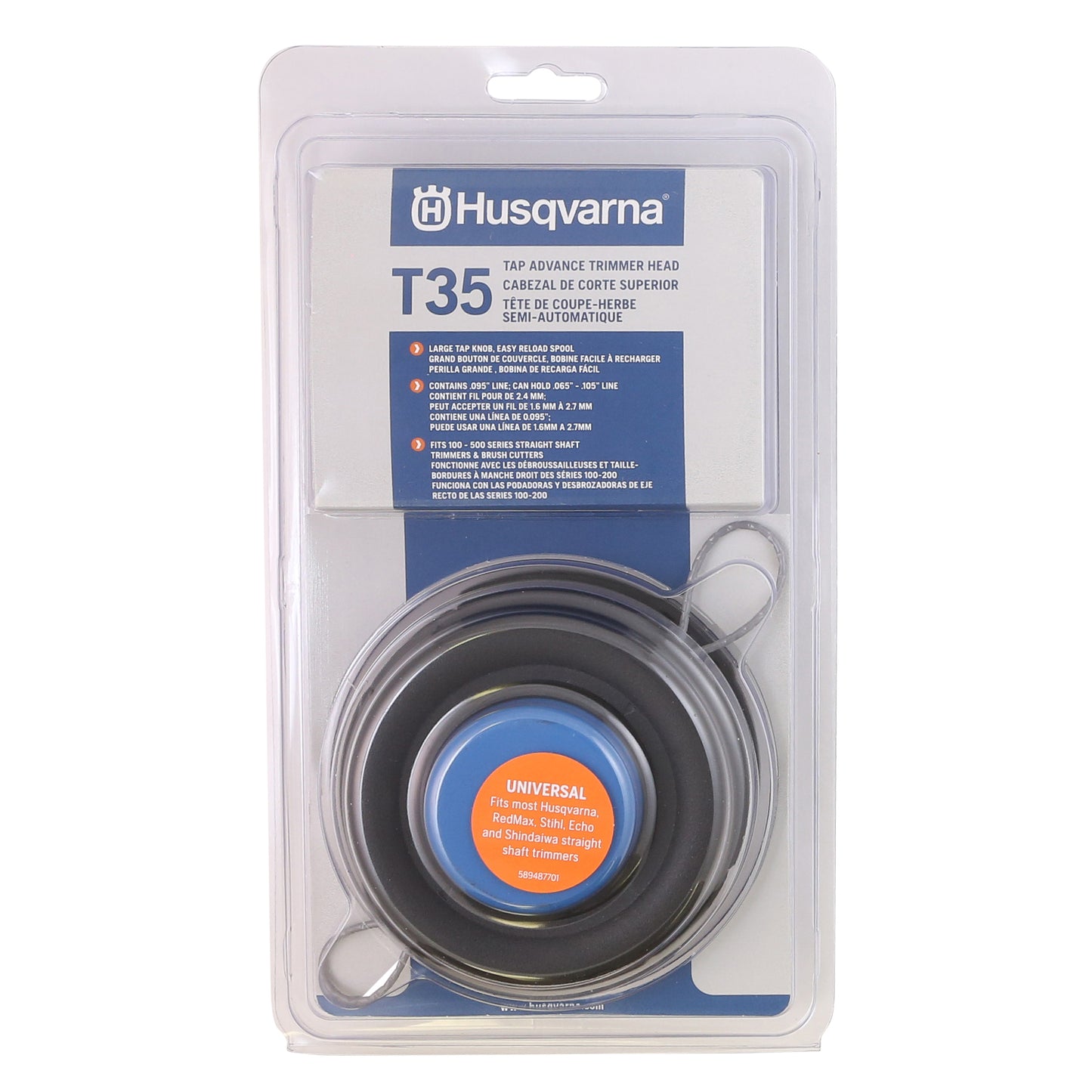 Husqvarna Universal T35 Tap Trimmer Head
